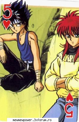 hiei vs. kurama prefer hiei......