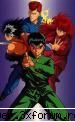 Echipa Urameshi - ce bagati poze cu aia din iniuasa a da e formul - Yu Yu Hakusho