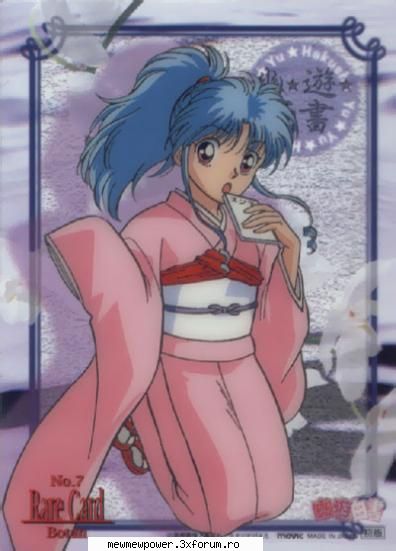 Fetele din Yu Yu Hakusho! - mie imi place cel mai mult Botan - Yu Yu Hakusho