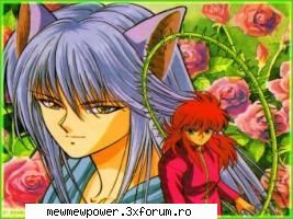 ~Kurama~ - mie imi plake in ambele forme asa cute - Yu Yu Hakusho