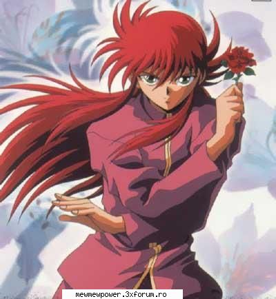 ~Kurama~ - mi se pare cel mai cu capu p umeri din serial - Yu Yu Hakusho