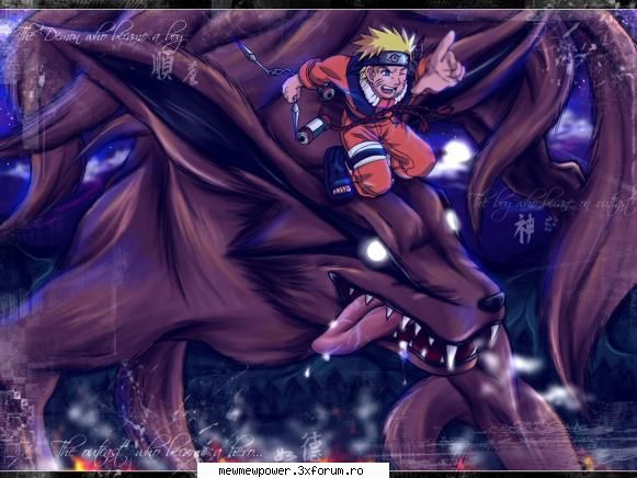 Poze din acest anime - Dragutz...Naruto si vulpea cu 9 cozi - Naruto
