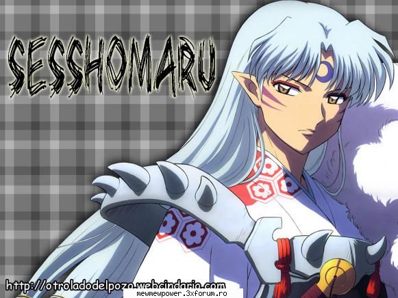 Sesshoumaru - da.... e destul de dragut ...... uite o poza - Inuyasha
