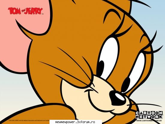 preferatul meu e jerry. tom & jerry