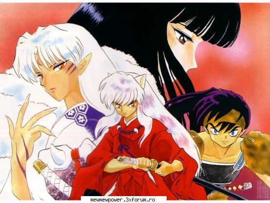 inuyasha - sesshomaru,kikyo,koga inuyasha - Fan Art