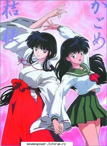 inuyasha cu kikyo sau cu kagome? - sincer.. lu inu ii sta bn cu amandoua da` park - Inuyasha