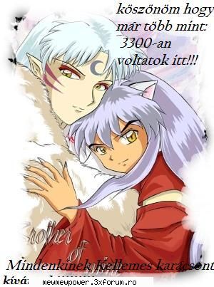 oare va veni sesshomaru in gasca lui inu ? - mai degraba o sa fie friends :D k in poza asta :D - Inuyasha