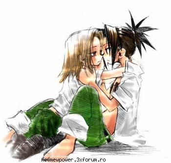 va junge anna iubita lui yoh? - eu cred ca da.....yoh ia promis..nu???? - shaman king