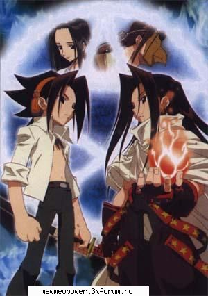 yoh vs. hao - il prefer pe yoh....e ffffffffff amuzant dar si - shaman king
