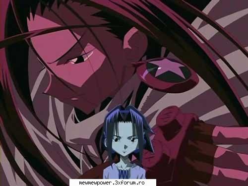 yoh vs. hao - aici e o poza cand sunt gata de lupta - shaman king