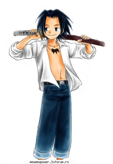 yoh vs. hao - sebi yoo - shaman king